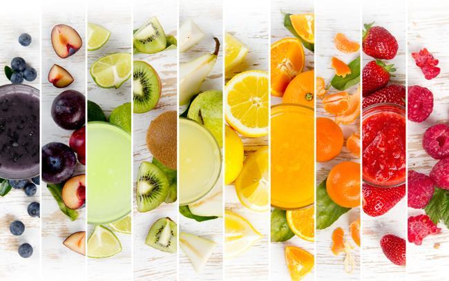 Fruits divisés en section - Les rôles clés des micronutriments