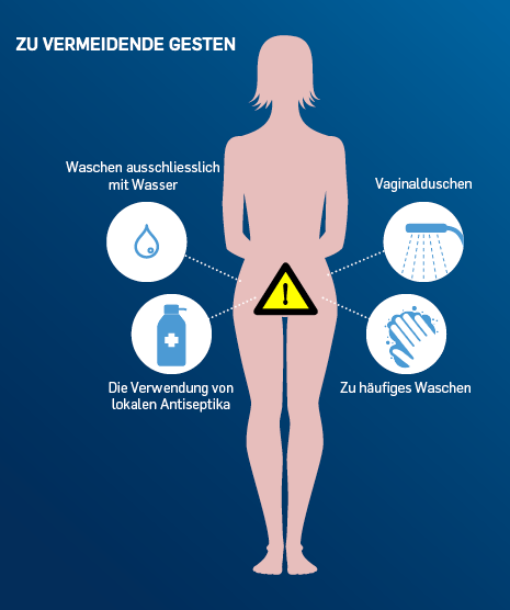 Eine gute Lebensweise beugt einer unausgewogenen Vaginalfloravor